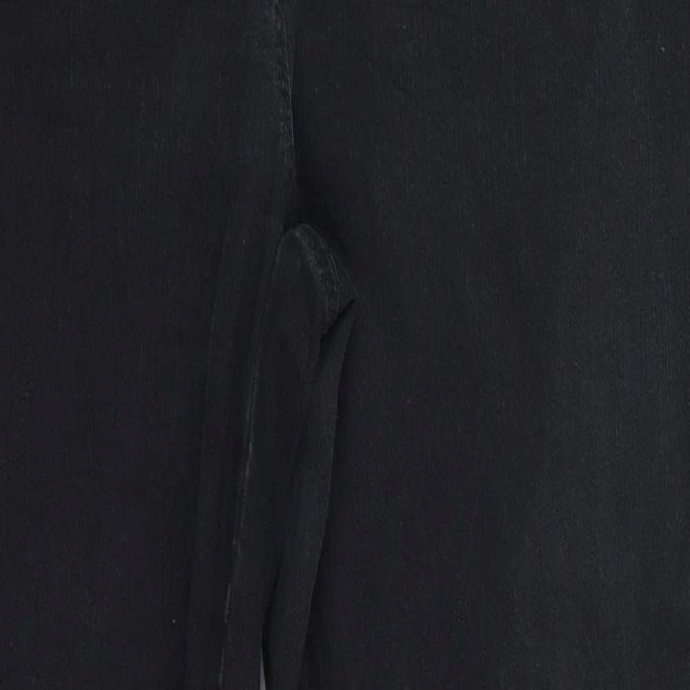 Preworn Womens Grey   Skinny Jeans Size 16 L30 in