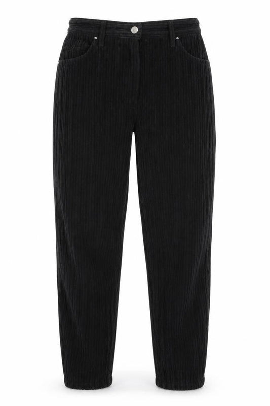 peruna Womens Black   Trousers  Size 8 L25 in
