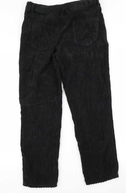 Per Una Womens Black   Trousers  Size 8 L25 in