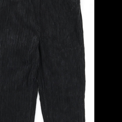 Per Una Womens Black   Trousers  Size 8 L25 in