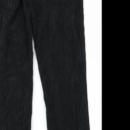 Per Una Womens Black   Trousers  Size 8 L25 in