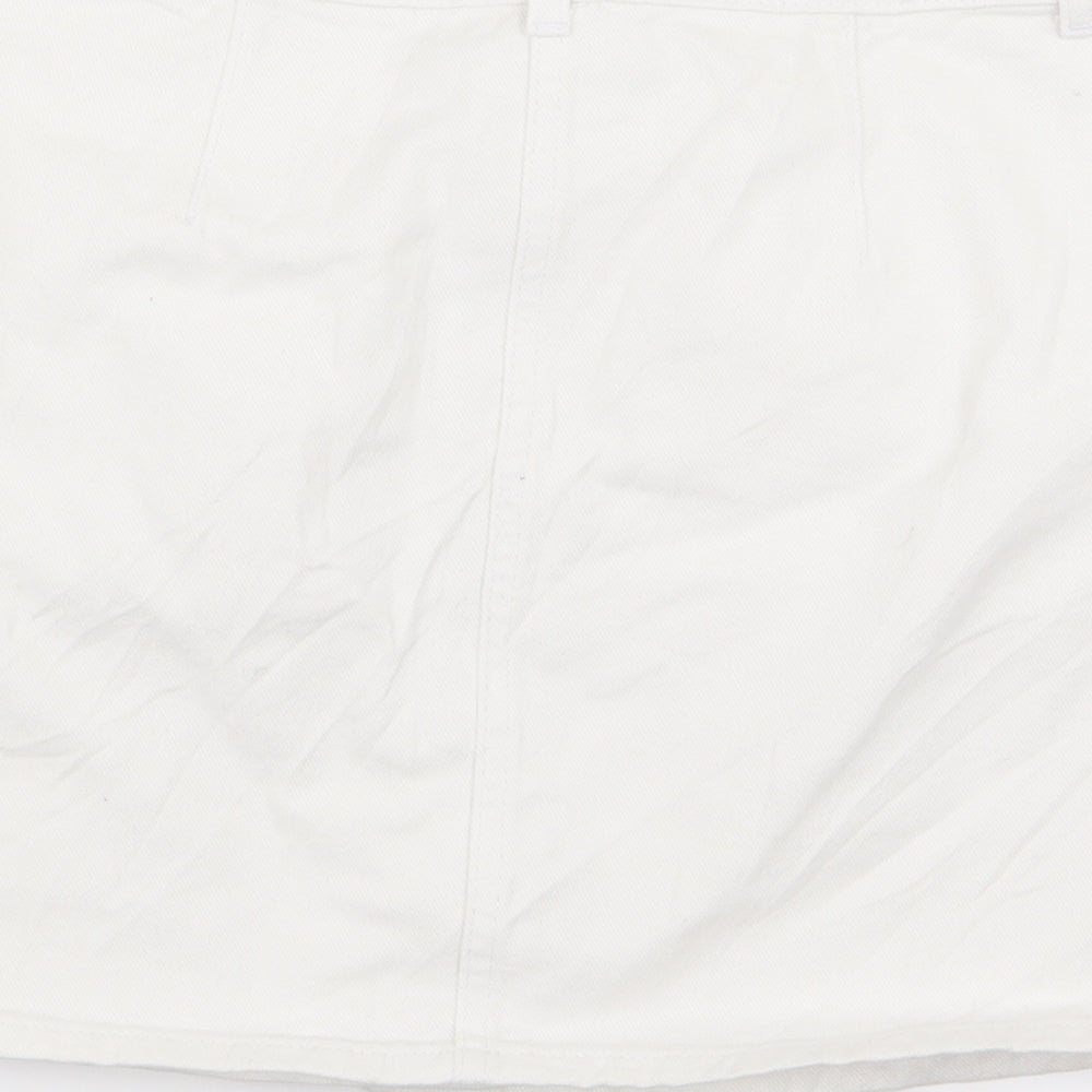 prmarki Womens White  Rayon Straight & Pencil Set Size 10