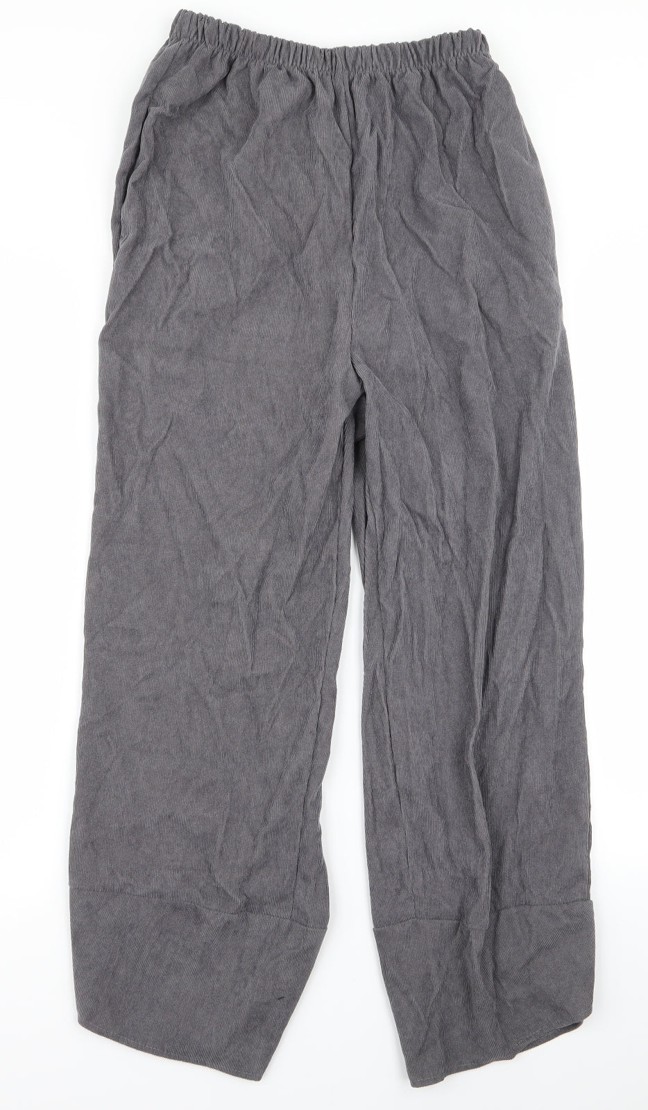 Preworn Womens Grey   Jogger Trousers Size 8 L24 in
