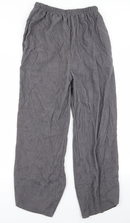 Preworn Womens Grey   Jogger Trousers Size 8 L24 in