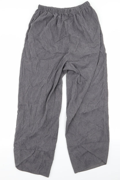 Preworn Womens Grey   Jogger Trousers Size 8 L24 in