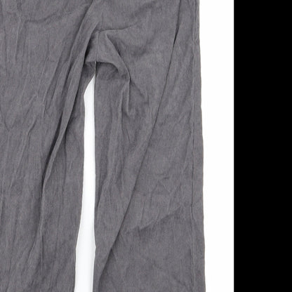 Preworn Womens Grey   Jogger Trousers Size 8 L24 in