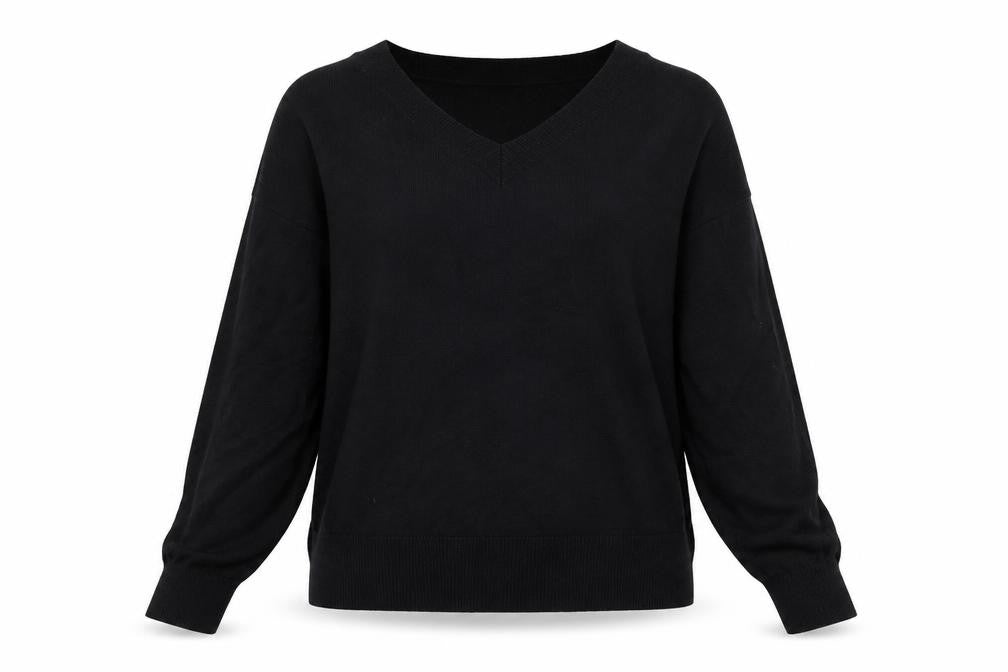 H&M Womens Black   Pullover Jumper Size S
