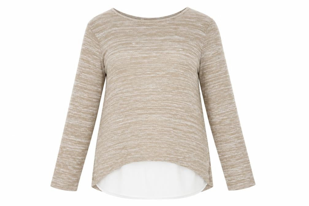 Epilogue Womens Beige   Pullover Jumper Size 12