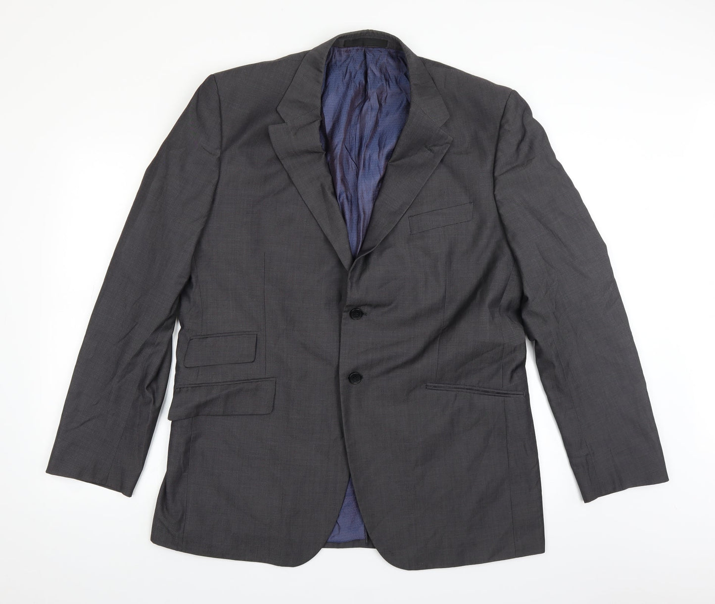 Marks and Spencer Mens Grey   Jacket Suit Jacket Size 44