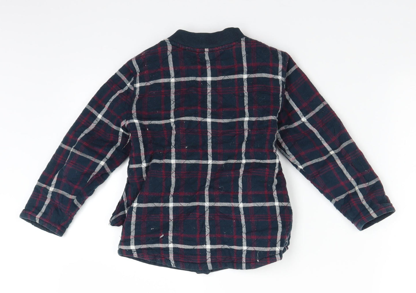 PDL Boys Blue Plaid  Jacket  Size 2-3 Years