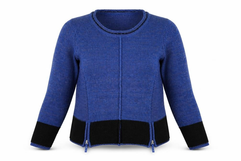 Signature Womens Blue   Pullover Jumper Size S