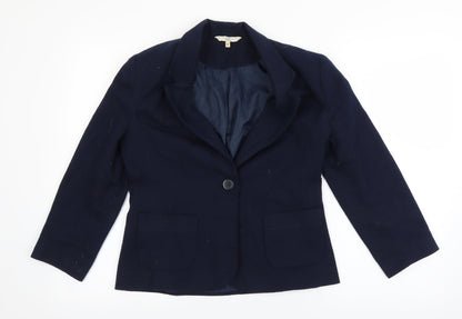 New Look Womens Blue   Jacket Blazer Size 10