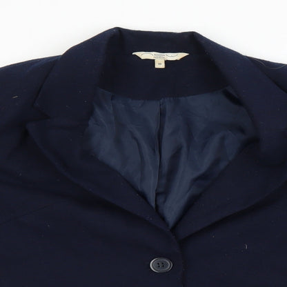 New Look Womens Blue   Jacket Blazer Size 10