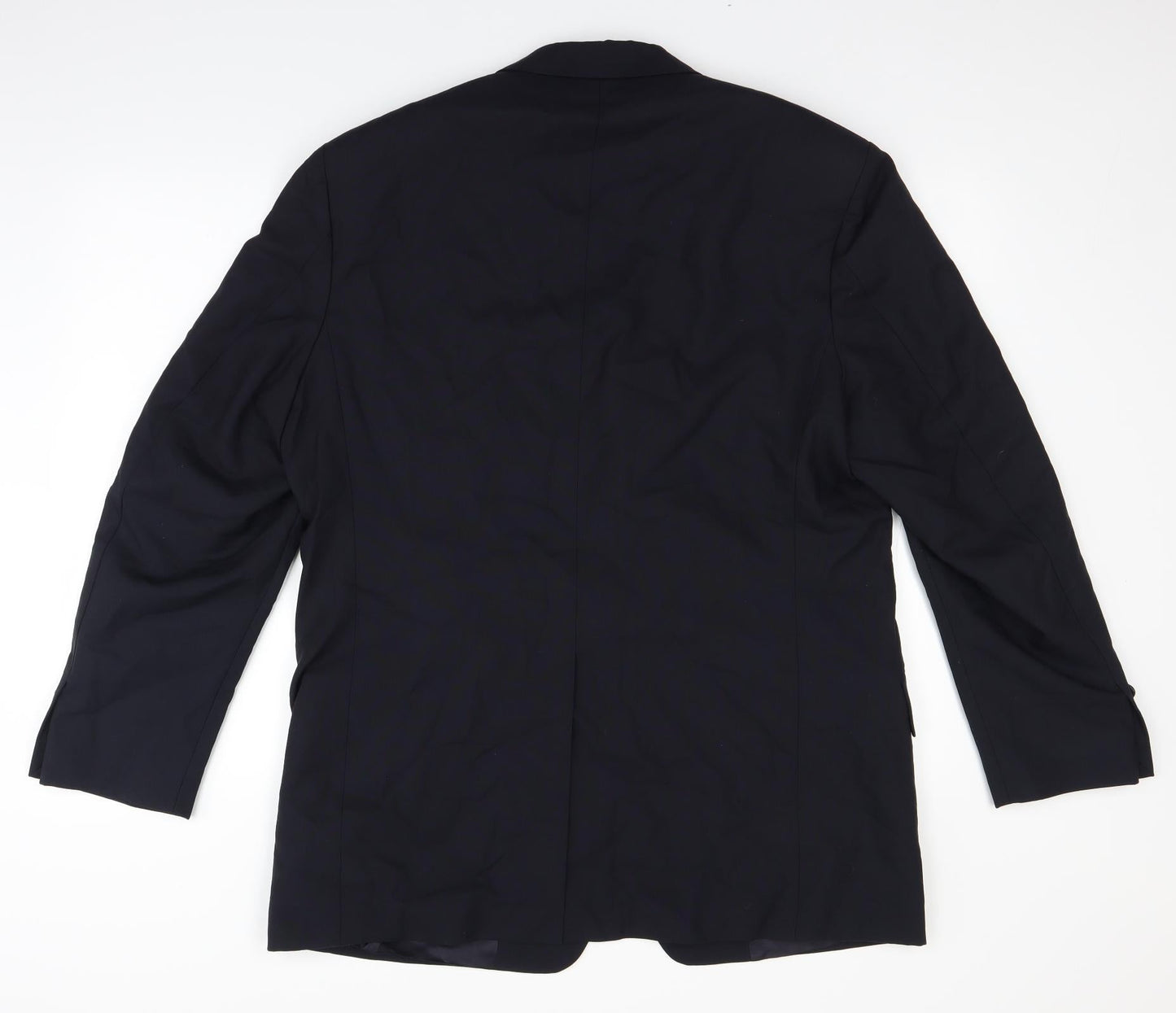Preworn Mens Blue   Jacket Suit Jacket Size 44