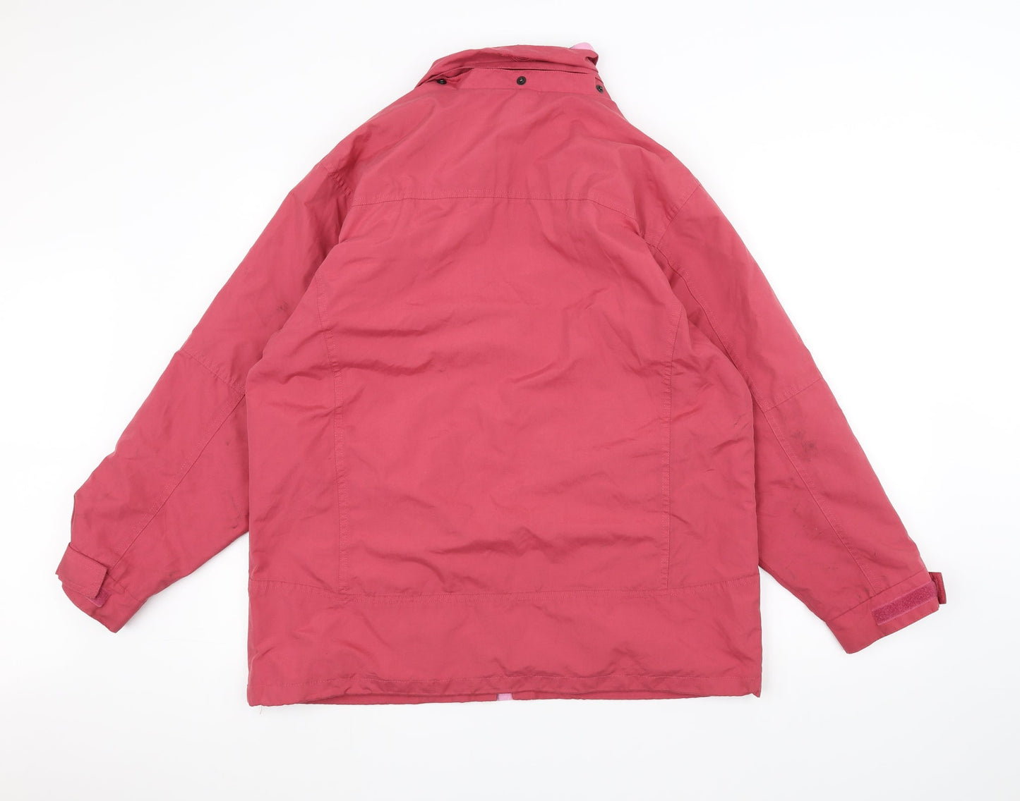 Artic Storm Womens Pink   Pea Coat Coat Size M