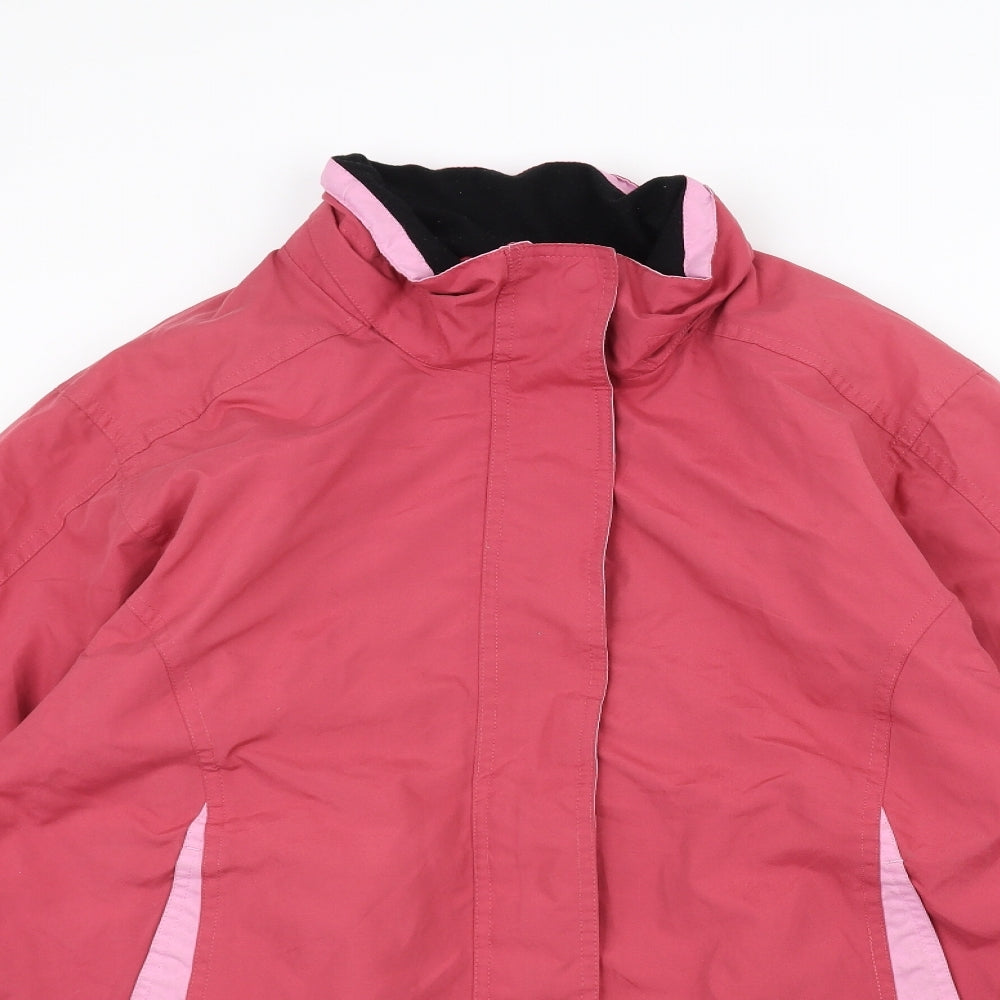 Artic Storm Womens Pink   Pea Coat Coat Size M