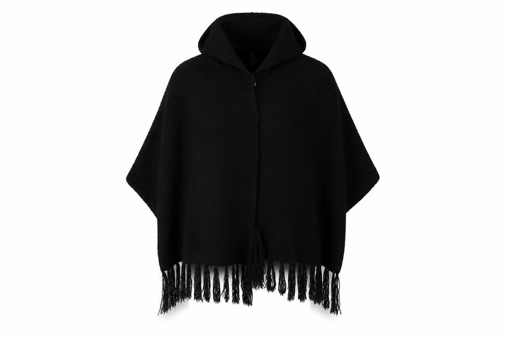 H&M Womens Black  Knit Jacket Coatigan Size XS