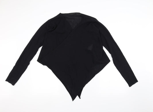 Preworn Womens Black   Cardigan Jumper Size S