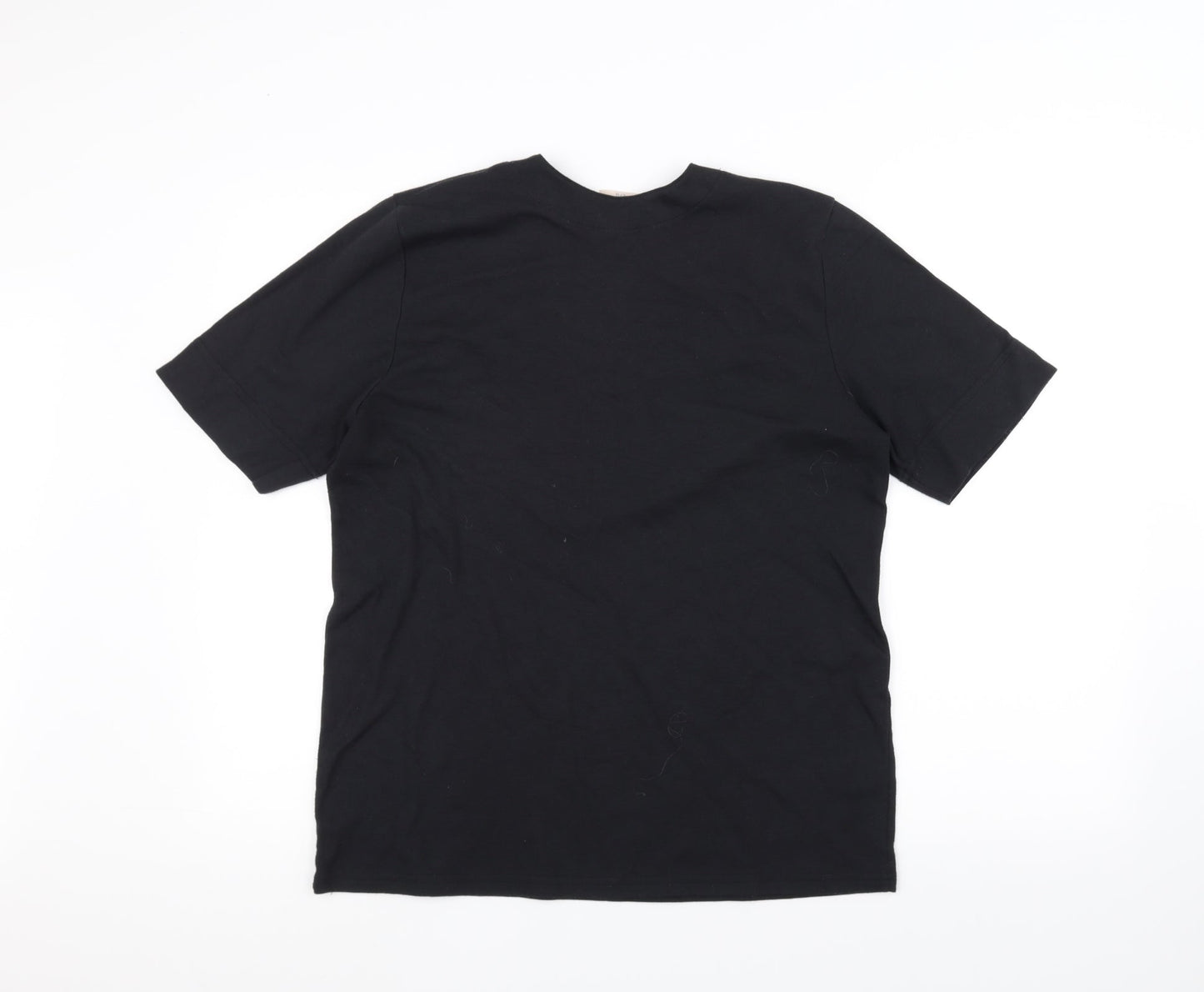 WEEKENDERS Womens Black   Basic T-Shirt Size L