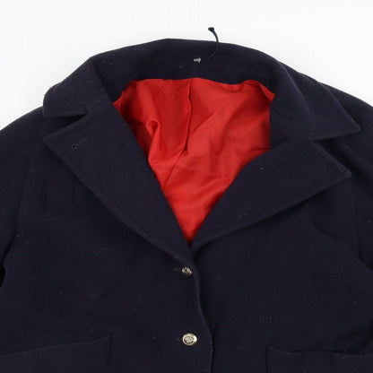 Preloved albeni Womens Blue   Pea Coat Coat Size 18 - Detail