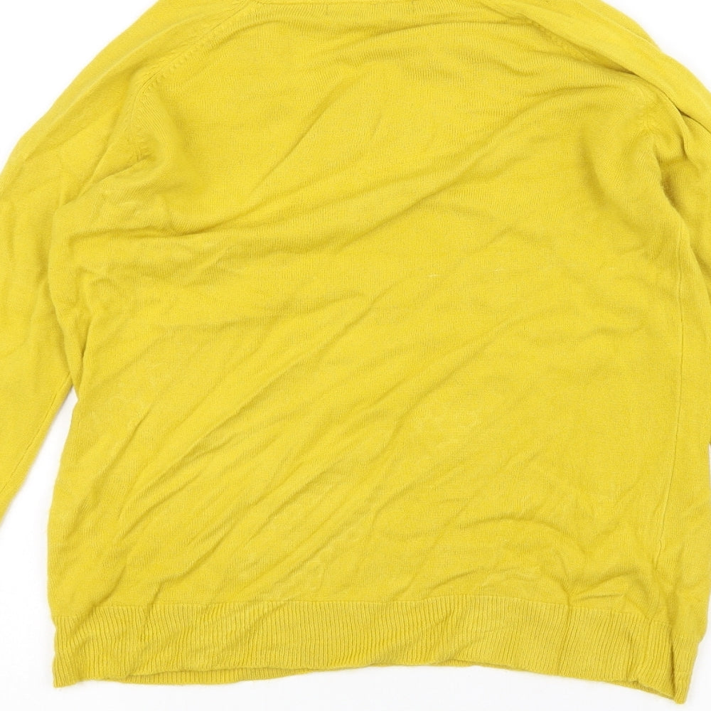 Atmosphere Womens Yellow   Pullover Jumper Size 10