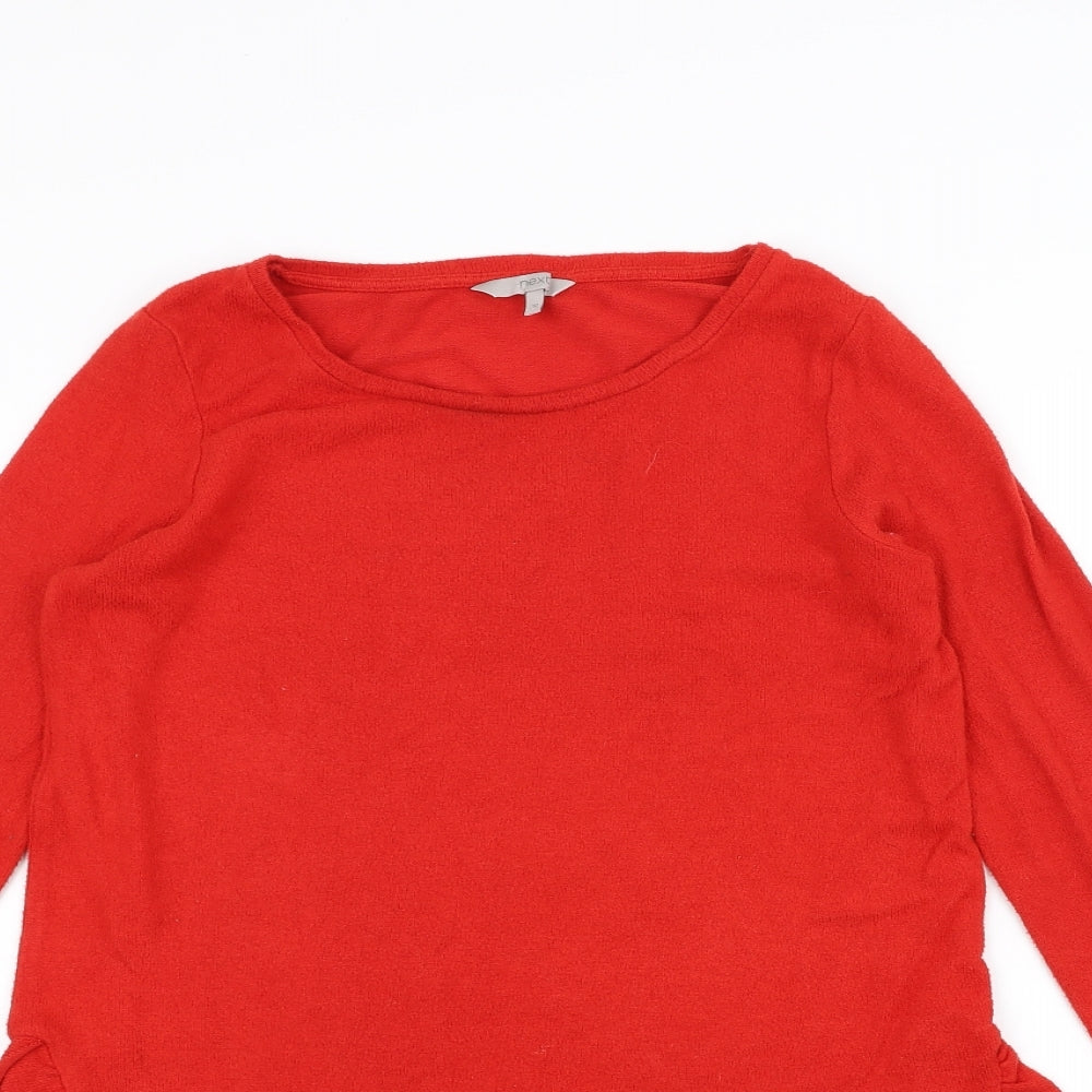 NEXT Womens Red   Basic T-Shirt Size 10