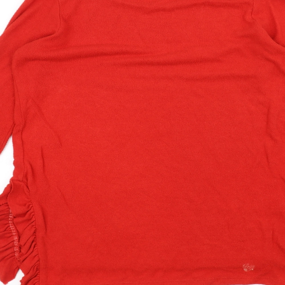 NEXT Womens Red   Basic T-Shirt Size 10