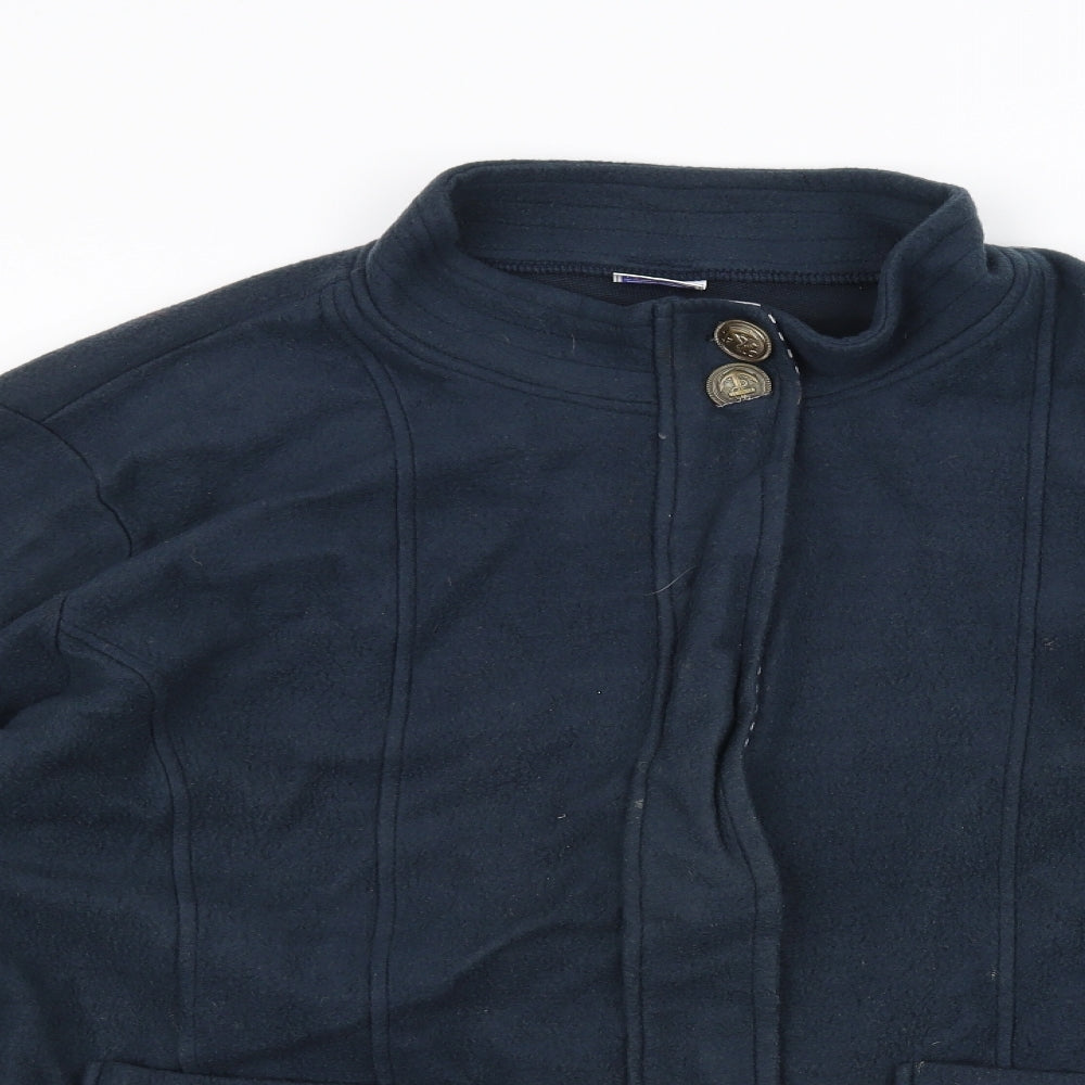 Anne De Lancay Womens Blue   Jacket  Size XL