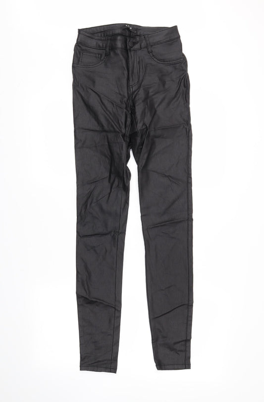 V I L A Womens Black   Jegging Jeans Size S L28 in