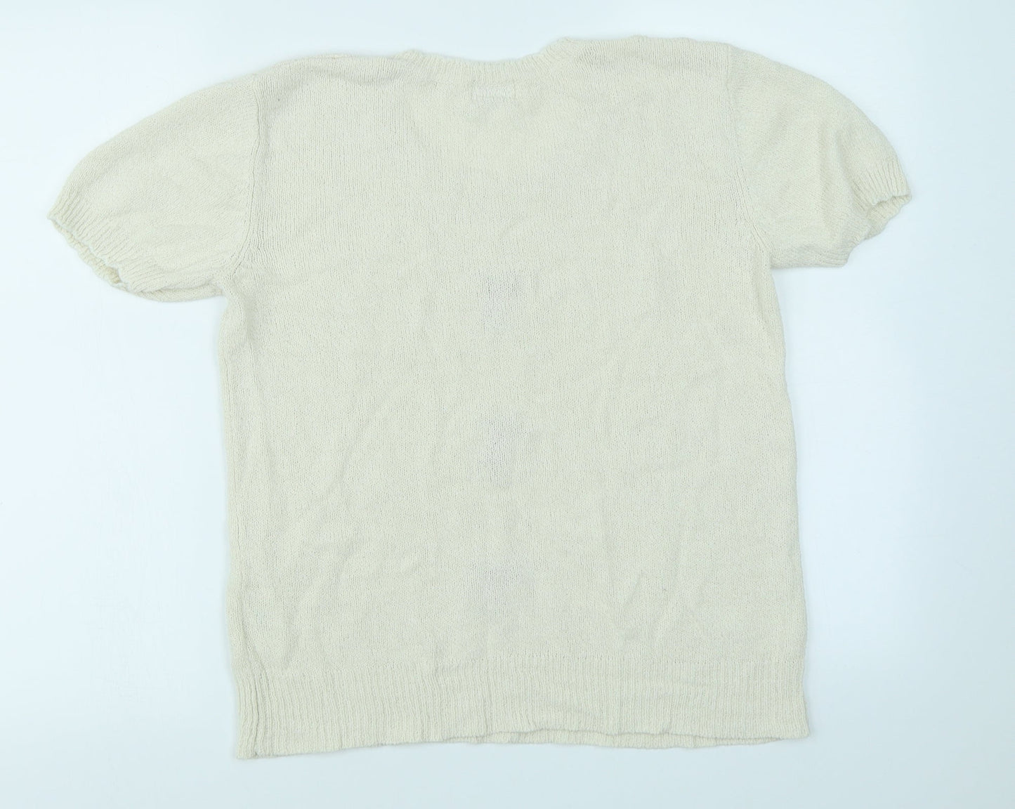 Roman Womens Ivory   Pullover Jumper Size S