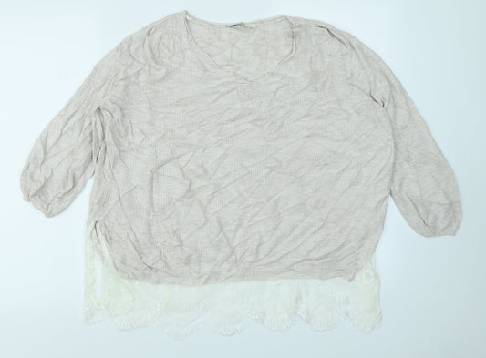 George Womens Beige   Pullover Jumper Size 20