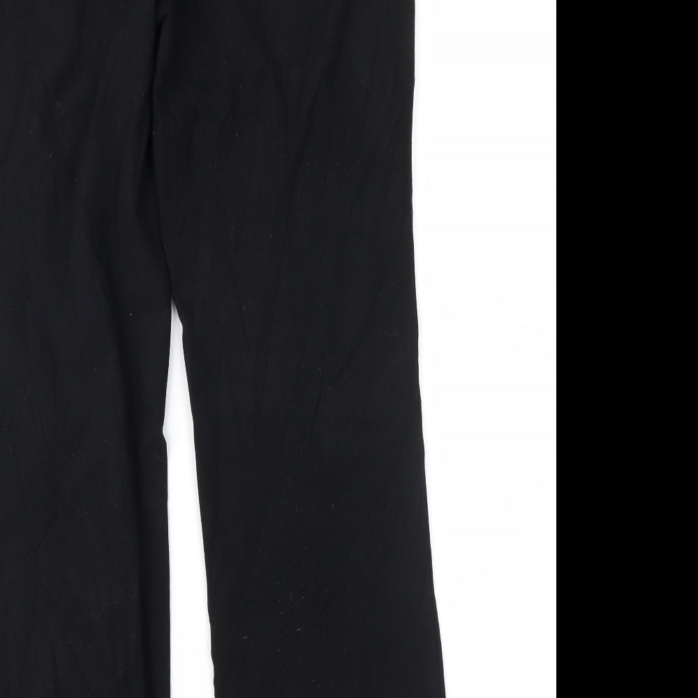 Marks and Spencer Womens Black   Trousers  Size 10 L27 in