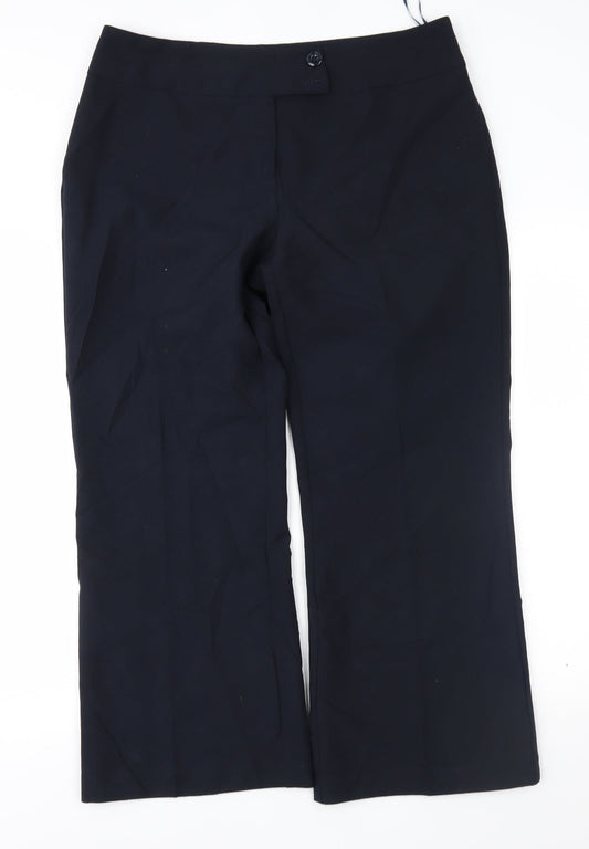 F&F Womens Blue   Trousers  Size 12 L26 in