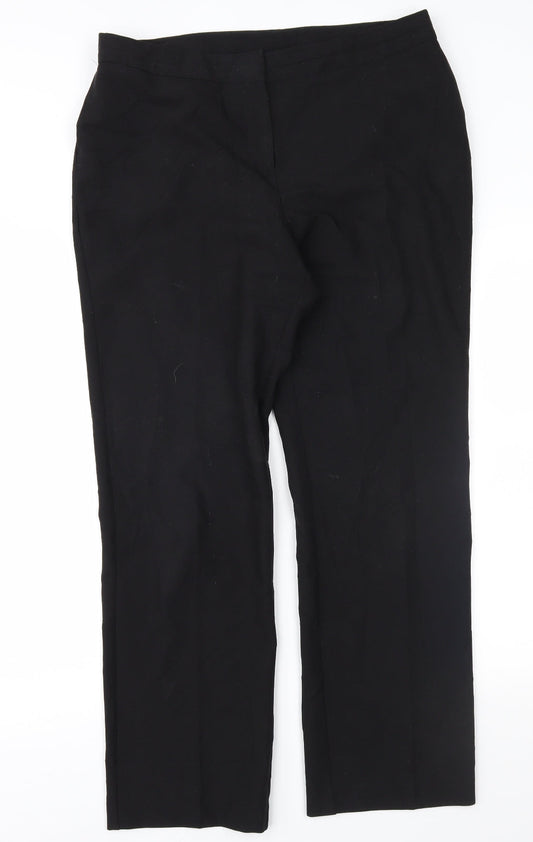 Bonmarché Womens Black   Trousers  Size 14 L28 in