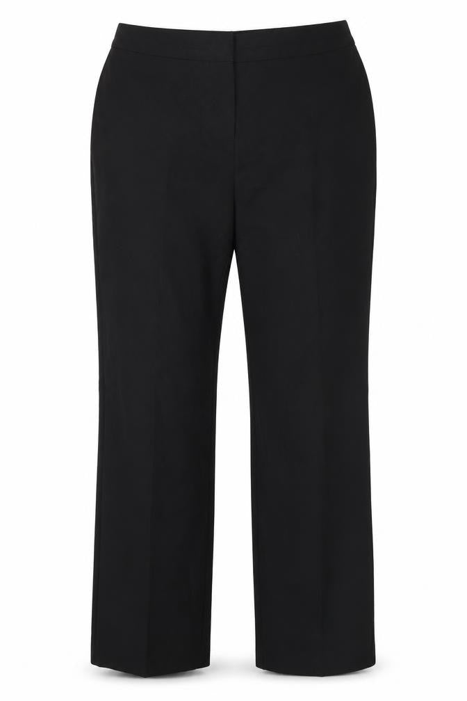 Bonmarché Womens Black Trousers Size 14 L28 in