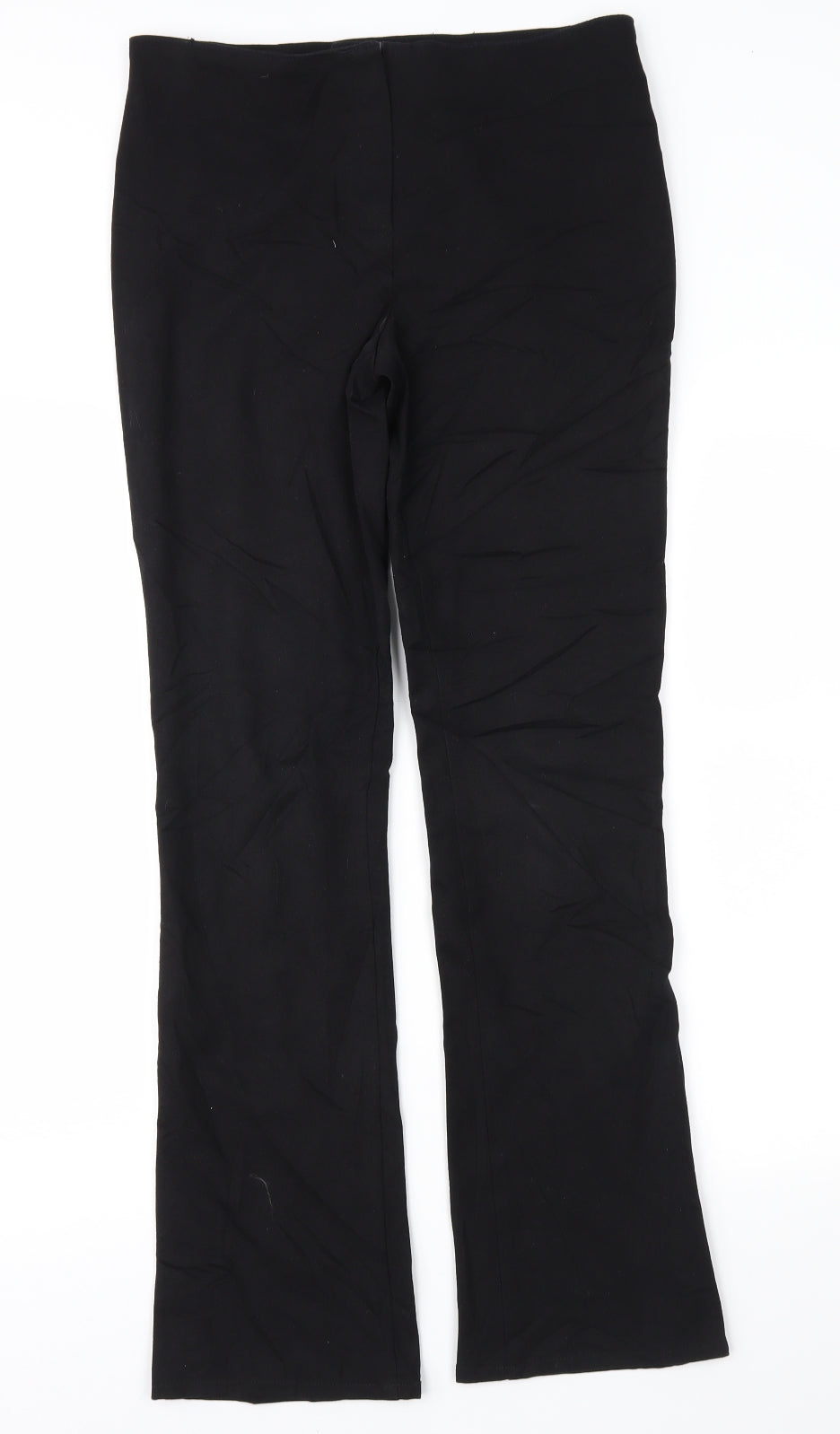 Marks and Spencer Womens Black   Trousers  Size 10 L28 in