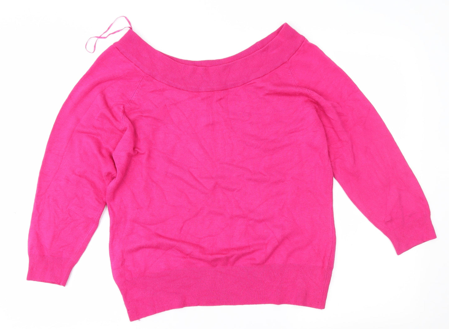 Debbie Morgan Womens Pink   Pullover Jumper Size XL