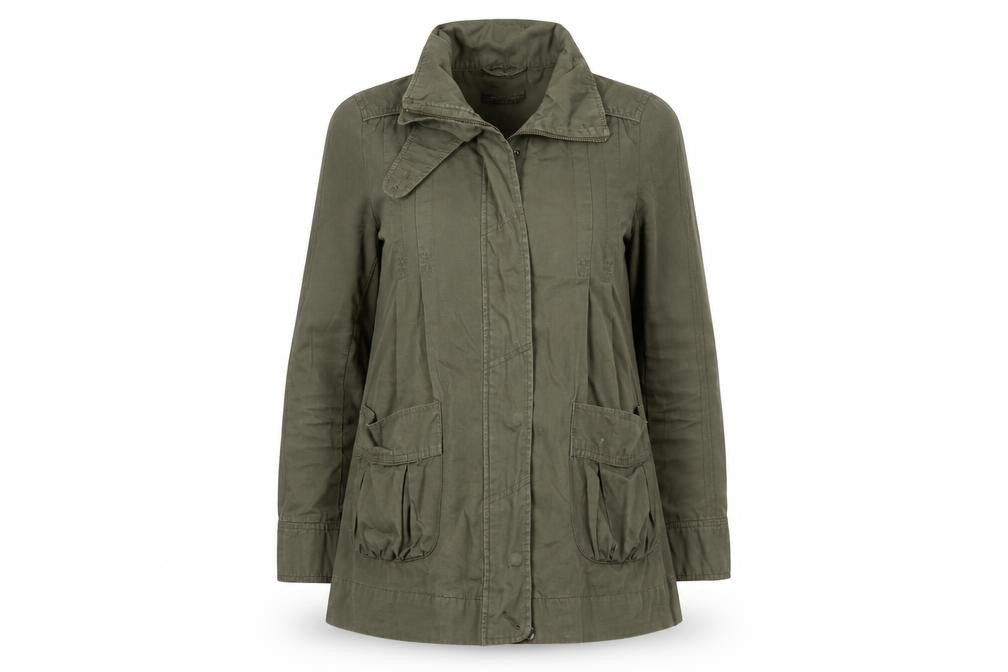 URBAN CONCEPT Womens Green   Pea Coat Jacket Size 12