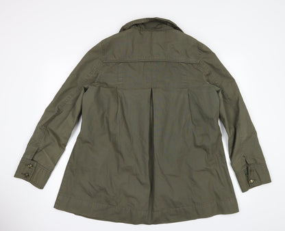 URBAN CONCEPT Womens Green   Pea Coat Jacket Size 12