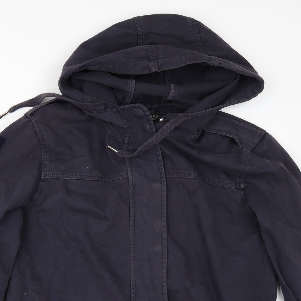 Topshop Womens Blue   Jacket  Size 8