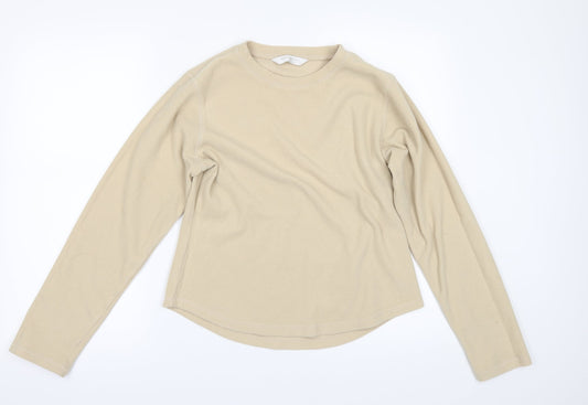 ALBI CLOTHING Womens Beige   Pullover Jumper Size S