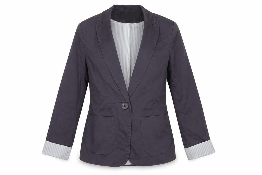 New Look Womens Grey   Jacket  Size 10