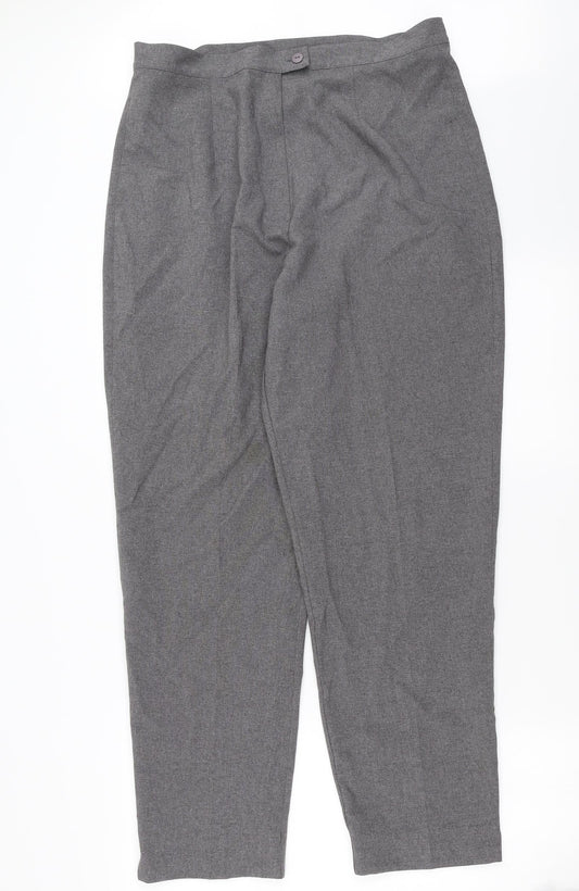 Bonmarché Womens Grey   Trousers  Size 18 L29 in