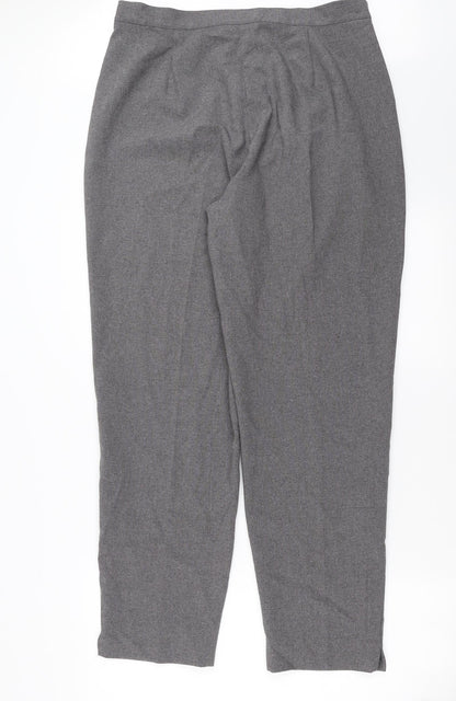 Preloved Bonmarché Womens Grey   Trousers  Size 18 L29 in - Back