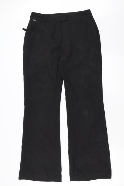 Dimensions Womens Black   Trousers  Size 10 L31 in - Bootcut
