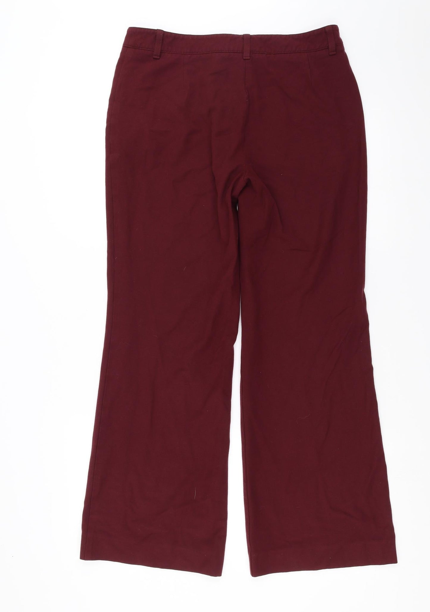 Marks and Spencer Womens Purple   Trousers  Size 12 L30 in