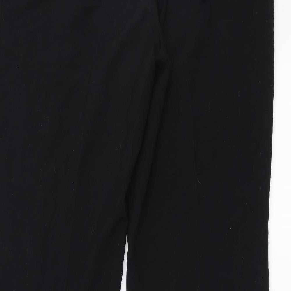 Marks and Spencer Womens Black   Trousers  Size 14 L29 in