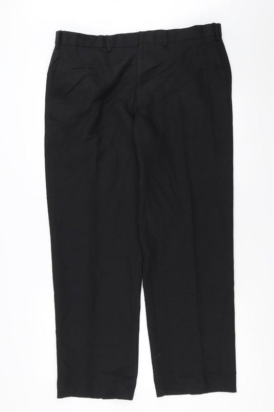 Marks and Spencer Womens Black   Trousers  Size 38 in L31 in