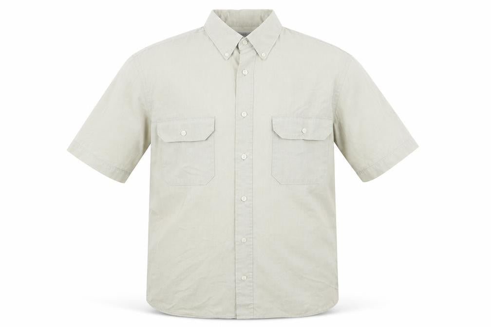 Marks & Spencer Mens Green    Button-Up Size S