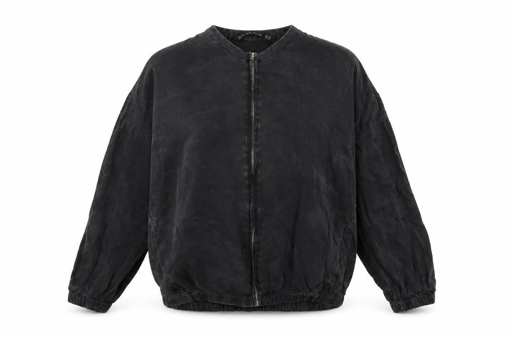 Zara Womens Black   Full Zip Jumper Size 4